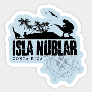 Isla Nublar Sticker